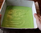 Foto langkah ke 3 dari resep Bolu kukus pandan 2 telor.
