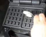 A picture of step 7 of Sabudana_Waffle​ /Savoury waffles​.