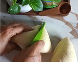 Foto langkah ke 5 dari resep Salt Bread Creamy Matcha.