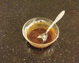 A picture of step 5 of Cappucchino Cheesecake.