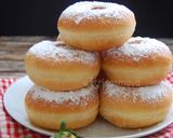 Foto langkah ke 8 dari resep Donat Tape, satu telur, empuk, yummy👍🏻.