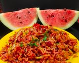झटपट रंगीला पुलाव (jhatpat rangila pulav recipe in marathi) रेसिपी स्टेप 3 फोटो 