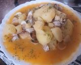 Foto del paso 6 de la receta Guiso de bacalao y marisco improvisado