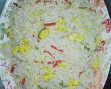 A picture of step 7 of Egg fried rice 🍚🍚.