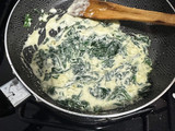 Desayuno con espinacas