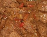 Foto langkah ke 3 dari resep Daging Sapi Bumbu Merah Pedas Manis.