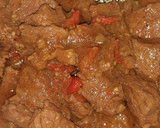Foto langkah ke 3 dari resep Daging Sapi Bumbu Merah Pedas Manis.