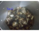A picture of step 3 of Efere Edikang ikong ye garri.