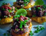 Foto del paso 6 de la receta: Patacones Rústicos a la MAR! 🍻🎅