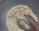 A picture of step 1 of Mohanthal (Traditional Indian Fudge).