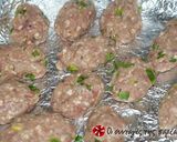 A picture of step 2 of Aromatic Soutzoukakia.