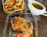 Foto langkah ke 4 dari resep Classic Roasted Chicken.