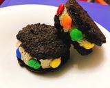 Φωτογραφία βήματος 8 της συνταγής Oreo sandwich - Παγωτό με M&Ms