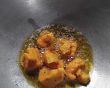 A picture of step 3 of Gobhi / Cauliflower Pakoda.