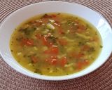 Csicseriborsós zöldségleves #gluténmentes recept fázis 7 fotója