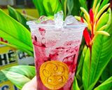 Hình bước làm 3 của món Soda việt quất