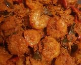 A picture of step 3 of Prawn Spicy Varuval.