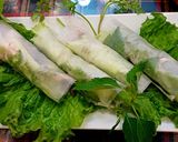 Hình bước làm 4 của món Mâm cơm gia đình #43 (Spring roll party)
