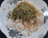 Foto langkah ke 3 dari resep Salmon Mentai Rice.