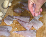 Foto del paso 1 de la receta: Rape con champiñones