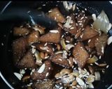 A picture of step 5 of Bread ka meetha.