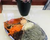 Hình bước làm 1 của món Miến dong xào cua