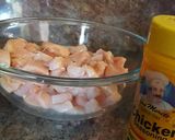 Foto del paso 3 de la receta: Canastitas de pollo. (Tostada salad)
