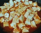 Hình bước làm 3 của món Đậu phụ tươi sốt cà chua