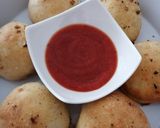 A picture of step 12 of Pizza bombs.