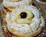 A picture of step 8 of Baked Zeppole di San Giuseppe.