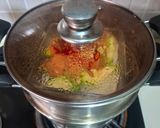 Foto langkah ke 3 dari resep Ayam Kukus Oyong.