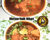A picture of step 6 of Mutton Nalli Nihari.