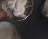 A picture of step 2 of Thousand Island Salad.