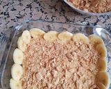 صورة لخطوة 2 من وصفة حلى الموز بالبسكويت والكريمة 😋❤