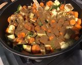 Une image de l'étape 9 de Carottes et courgettes au cumin et coriandre.