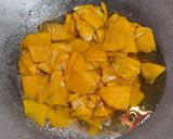 Foto langkah ke 5 dari resep Dodol Sirang Labu Kuning.