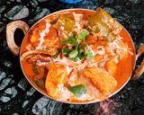 A picture of step 4 of Kadhai Paneer.