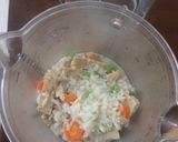 Foto langkah ke 3 dari resep MPASI Lengkap Gizi #2 Nasi Ayam Tempe 7+.