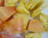 Foto langkah ke 3 dari resep Healthy Snack (Buah toping madu).