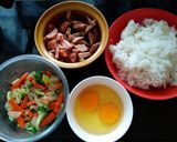 รูปขั้นตอนการทำที่ 1 ของ ข้าวผัดคลายความหิว