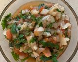 A picture of step 3 of Bihar ki famous Roasted Tomato chutney.