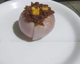 A picture of step 8 of Soya granules Stuffed Baked Onion.