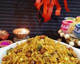 खमंग चिवडा (chivda recipe in marathi) रेसिपी स्टेप 4 फोटो 