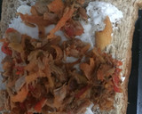 Foto del paso 1 de la receta: Sándwich de atún con verduras