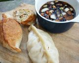 Foto langkah ke 5 dari resep Dumpling/Mandu/Gyoza Ayam Udang.