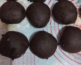 Foto langkah ke 6 dari resep Triple Dark Brownies Sourdough Bread.