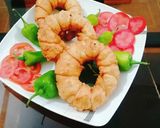 A picture of step 5 of Ring samosay.