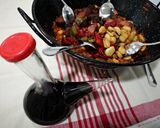 A picture of step 6 of Grandma Lucía’s Manchegan Migas.