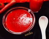 टमाटर गाजर सूप (Tomato Carrot Soup Recipe in Hindi) रेसिपी चरण 5 फोटो