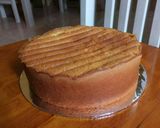 Foto langkah ke 6 dari resep Special Sponge Cake Vanila.